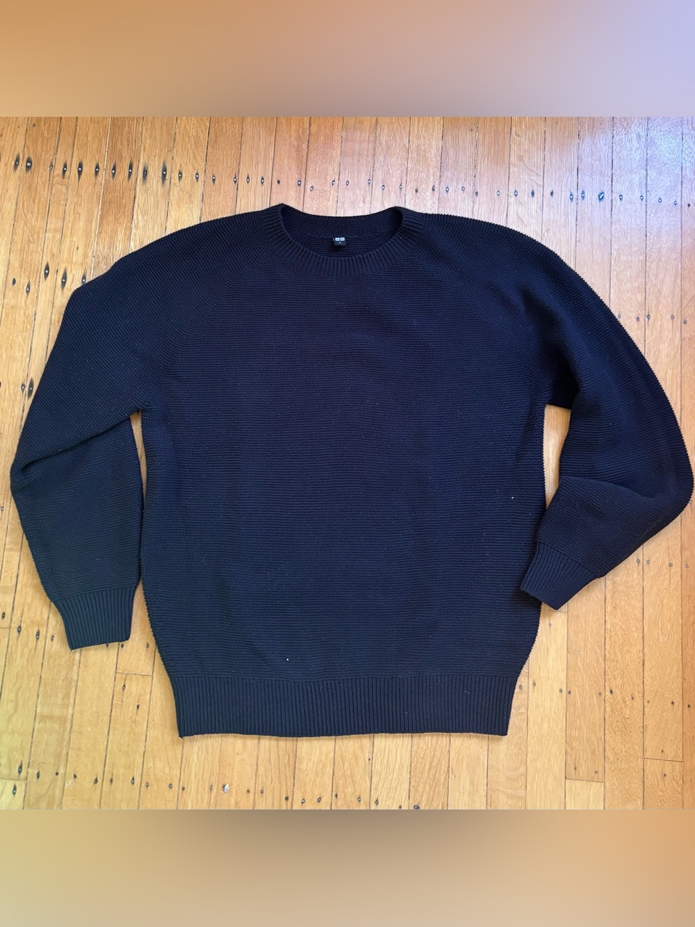 Uniqlo Men's Classic Crewneck Sweater Dark Blue Size M